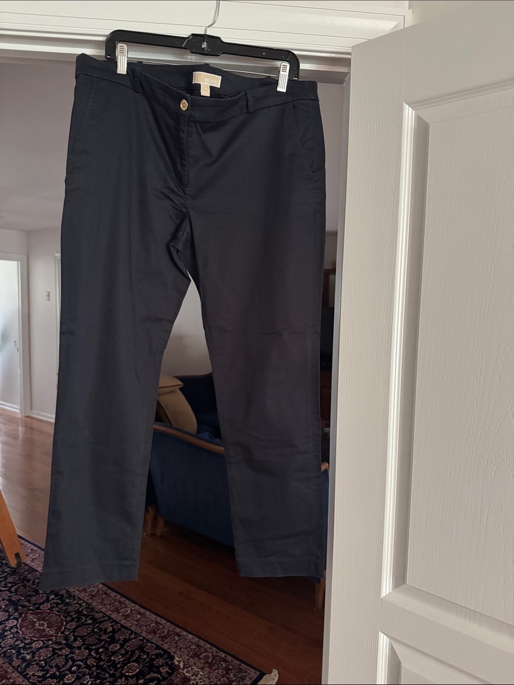 Michael Kors women’s  Black Dress Pants - Straight Cut inseam about 28.5”